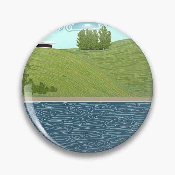 Item preview, North Dakota "River Reset" designed and sold by ZinserArt.