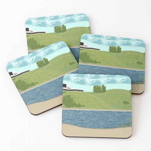 Item preview, North Dakota "River Reset" designed and sold by ZinserArt.