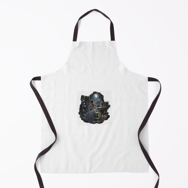 Item preview, The Secret Garden Violinist Fantasy Illustration designed and sold by TaiwoDesigns.