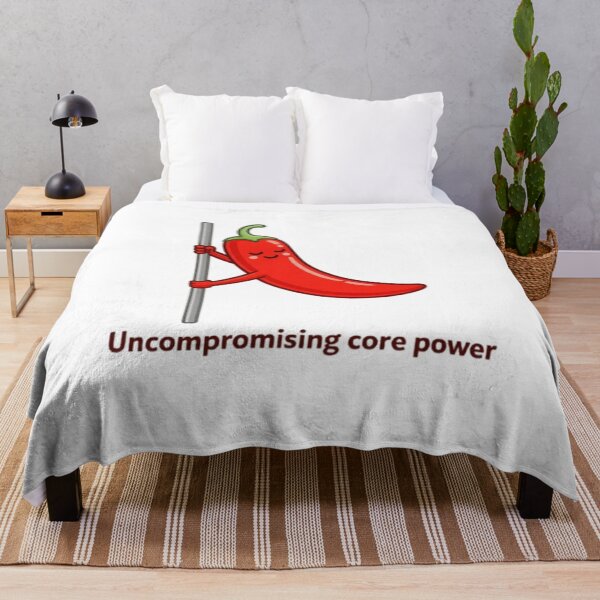 Item preview, Uncompromising Core Power Human Flag Fitness designed and sold by moTshiTshi.