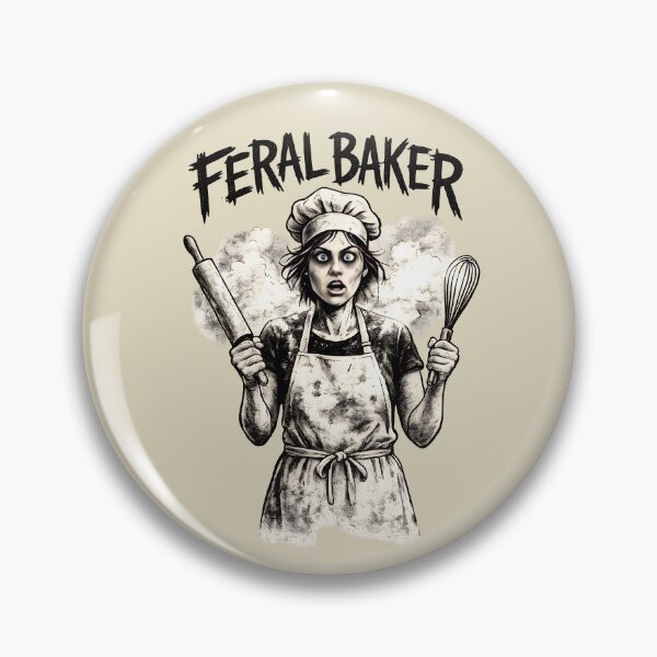 Item preview, Feral Baker Vintage Kitchen designed and sold by Stikaro.