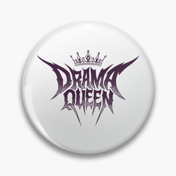 Item preview, Drama Queen on White designed and sold by After Dread.