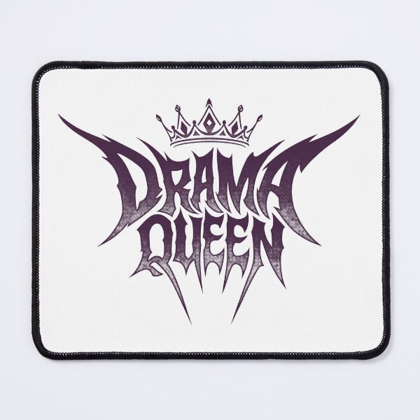 Item preview, Drama Queen on White designed and sold by After Dread.