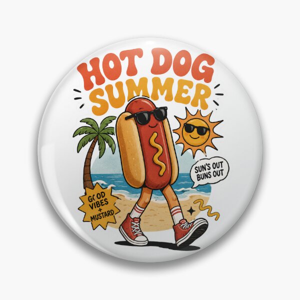 Item preview, Hot Dog Summer designed and sold by Mbk Studios.