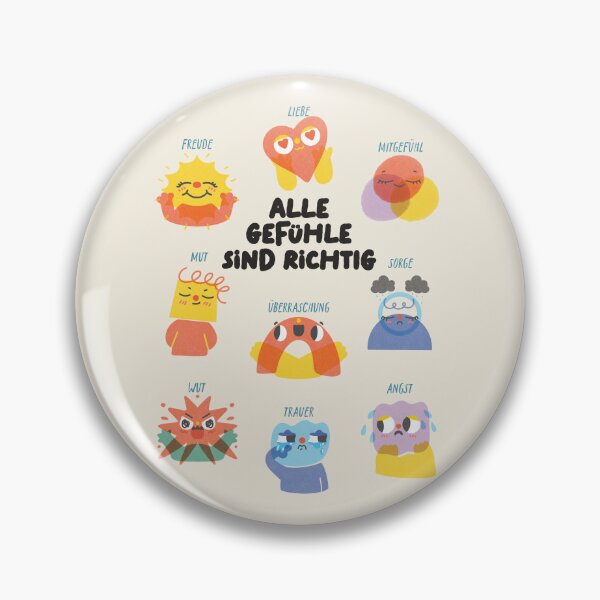Item preview, All Feelings Are Valid Colorful Emotion Characters designed and sold by Kunst&Kontrast.
