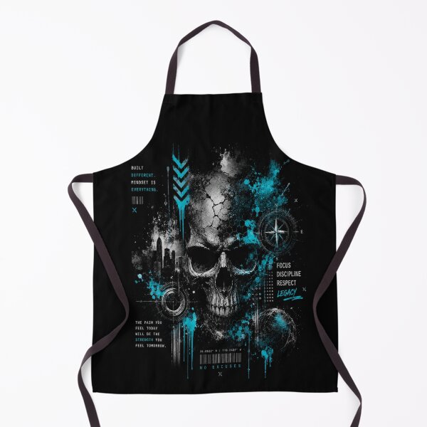 Artikelvorschau, Legacy of Strength – Urban Skull Street Art Design entworfen und verkauft von Personiq Kaleido.