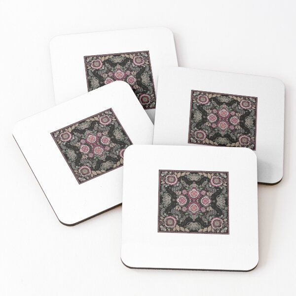 Item preview, Elegant Floral Ornamental Pattern T-Shirt | Vintage Botanical Decorative Design designed and sold by CalmMandala.