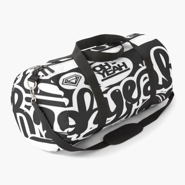 Item preview, Black and White Graffiti Street Art - Urban Typography Collage and Hip-Hop Style Doodles designed and sold by RAYBIL.