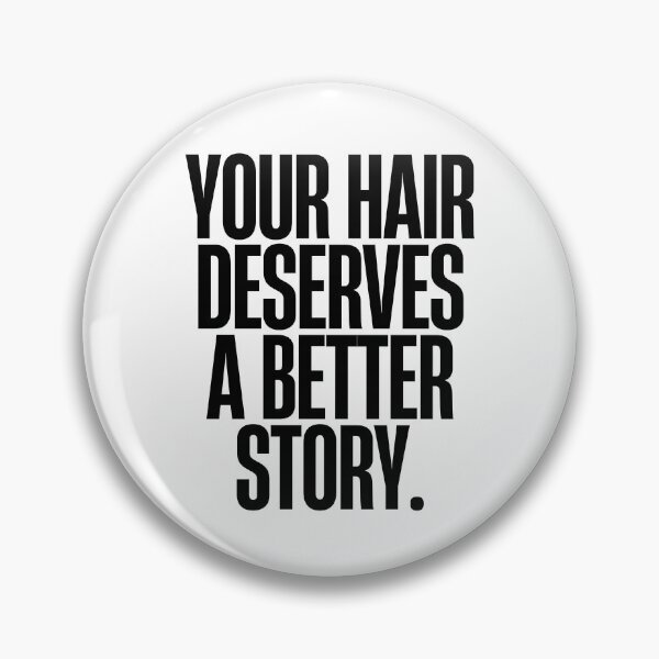 Item preview, Your Hair Deserves A Better Story Funny Barber Quote Design designed and sold by Barber MD Culture.