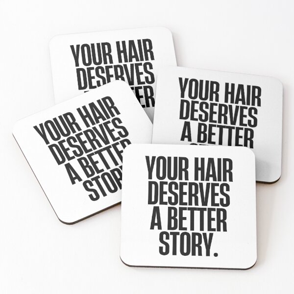 Item preview, Your Hair Deserves A Better Story Funny Barber Quote Design designed and sold by Barber MD Culture.