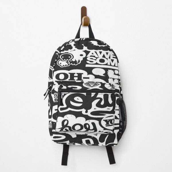 Item preview, Black and White Graffiti Street Art - Urban Typography Collage and Hip-Hop Style Doodles designed and sold by RAYBIL.