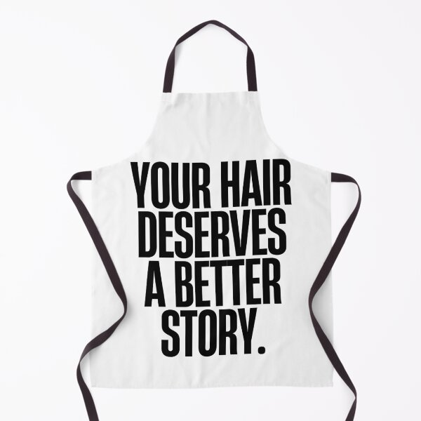 Item preview, Your Hair Deserves A Better Story Funny Barber Quote Design designed and sold by Barber MD Culture.