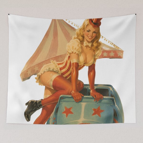 Item preview, Vintage Circus Pin-Up – Original Carnival Showgirl designed and sold by Cosplayvintage.