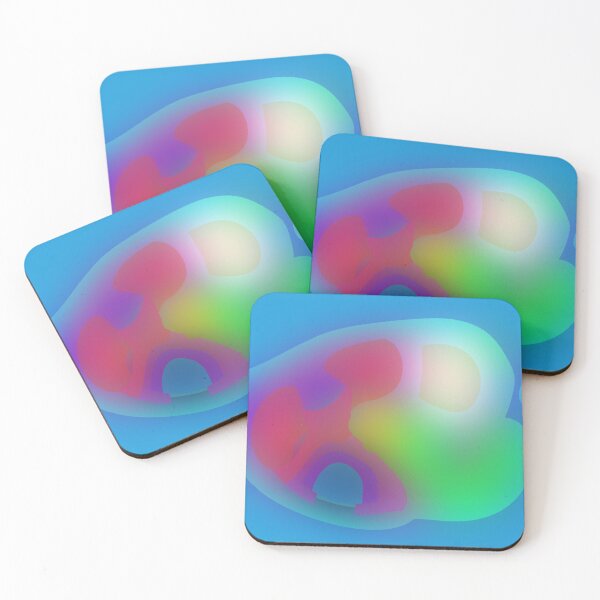 Item preview, Colorful Digital Abstract Painting 4 designed and sold by masabo.