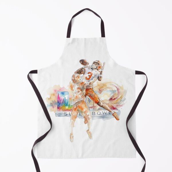 Item preview, Super Bowl Watercolor Art: Quarterback Catch Painting designed and sold by Turnersports.