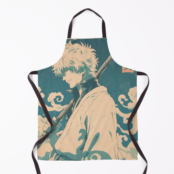 Item preview, Gintoki Warm Blue Poster  designed and sold by AnimeArsenalPrints.