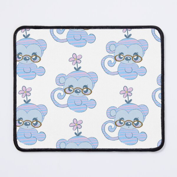 Item preview, pink and blue monkey! designed and sold by Zoë Witherspoon.