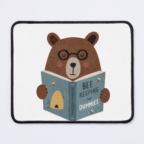 Item preview, Little Reader Big Dreams Bear Illustration designed and sold by Kunst&Kontrast.