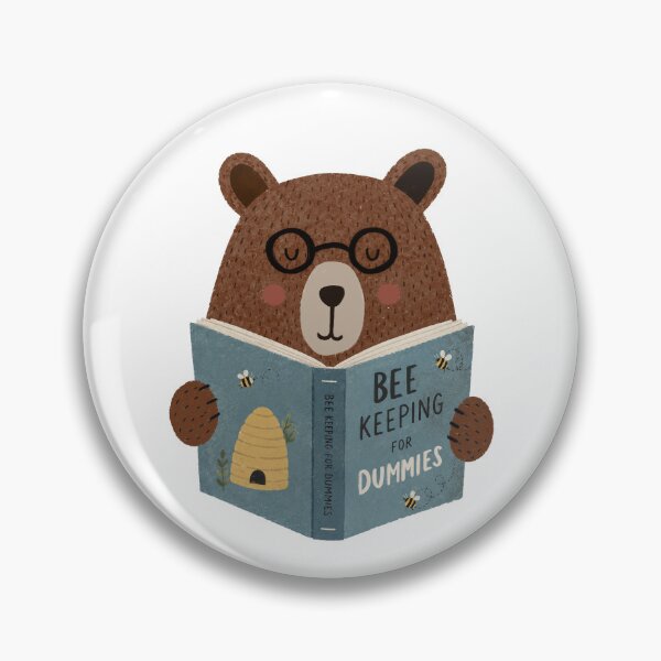 Item preview, Little Reader Big Dreams Bear Illustration designed and sold by Kunst&Kontrast.