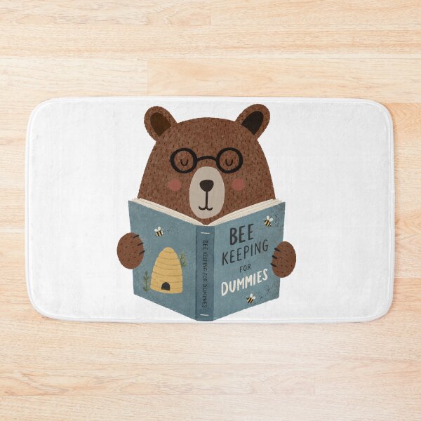 Item preview, Little Reader Big Dreams Bear Illustration designed and sold by Kunst&Kontrast.
