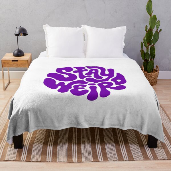 Item preview, Stay Weird Retro Groovy Typography designed and sold by RedHDesign.