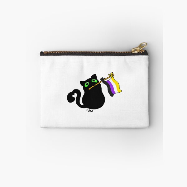 Item preview, Pride Flag Kitty - Non-Binary designed and sold by WorksOfWhimsies.
