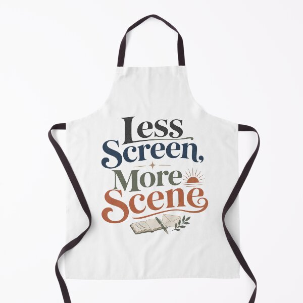 Item preview, Less Screen, More Scene - Offline Living Quote designed and sold by GoverArt.