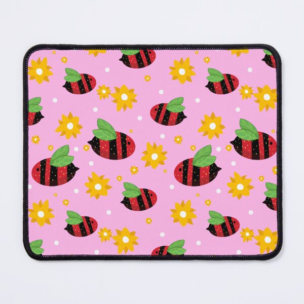 Item preview, Strawberry Bees and Flowers Cute Fruit Pattern designed and sold by CI Creative Design LLC.