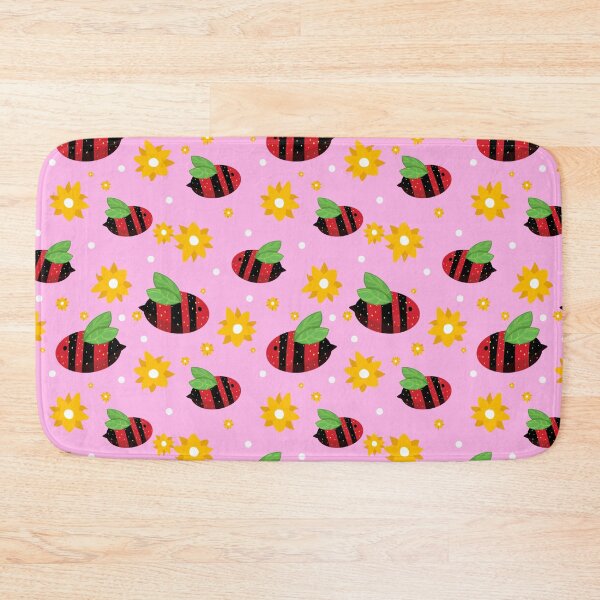 Item preview, Strawberry Bees and Flowers Cute Fruit Pattern designed and sold by CI Creative Design LLC.