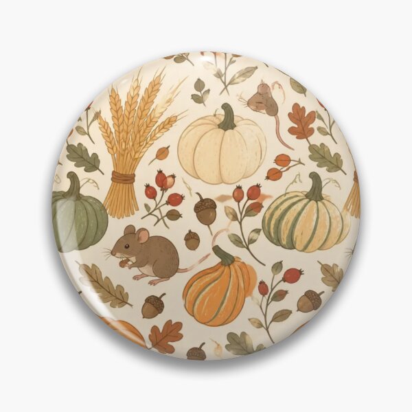 Item preview, Cottagecore Pumpkin Patch Harvest Autumn Pattern designed and sold by StickyGuys.