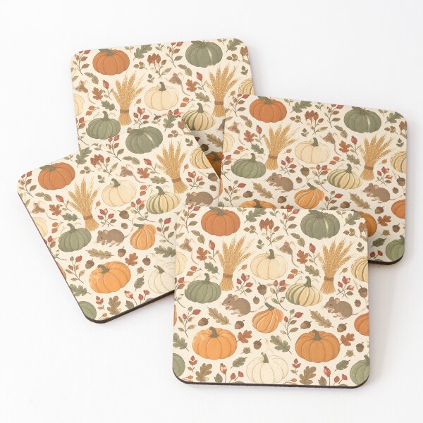 Item preview, Cottagecore Pumpkin Patch Harvest Autumn Pattern designed and sold by StickyGuys.