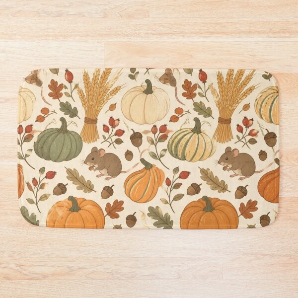 Item preview, Cottagecore Pumpkin Patch Harvest Autumn Pattern designed and sold by StickyGuys.