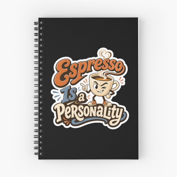 Item preview, Espresso Is a Personality Funny Coffee Sticker designed and sold by Sketchlegacy.
