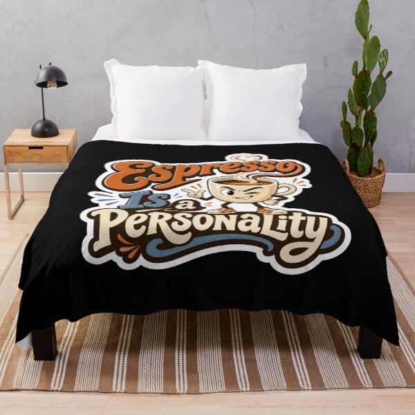 Item preview, Espresso Is a Personality Funny Coffee Sticker designed and sold by Sketchlegacy.