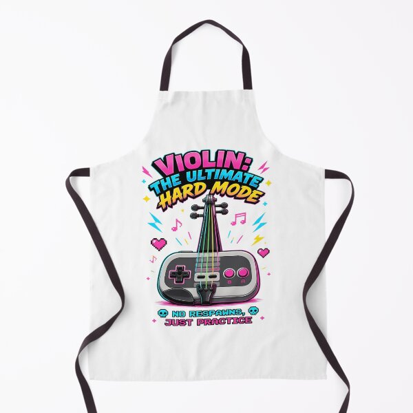 Item preview, Funny Violin Quote – Retro Gaming designed and sold by Art-Arcade6.
