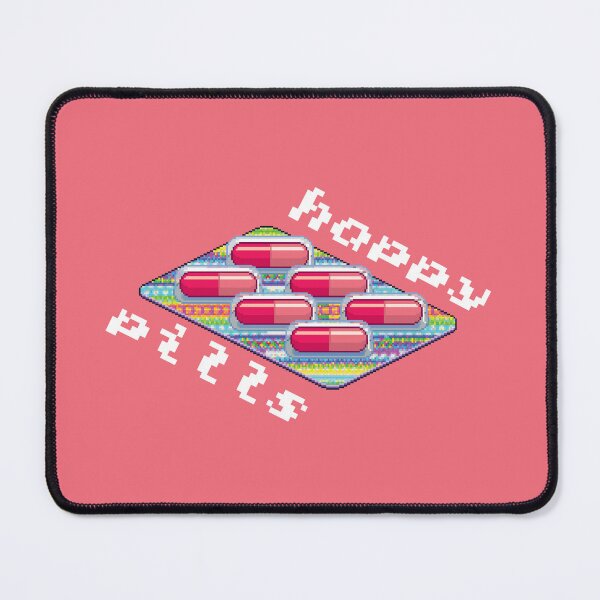 Item preview, Happy Pills (on Peachy Pink) designed and sold by PawsitiveMum3.
