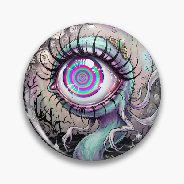 Item preview, One Eyed Cute Monster – Creepy Cute Fantasy Eye Creature designed and sold by QQQueen.