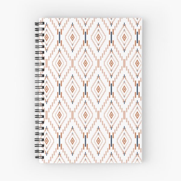 Item preview, Thai Ikat Diamond Seamless Pattern Terracotta Ethnic Geometric Fabric Design Boho Textile designed and sold by KOPatternCo.