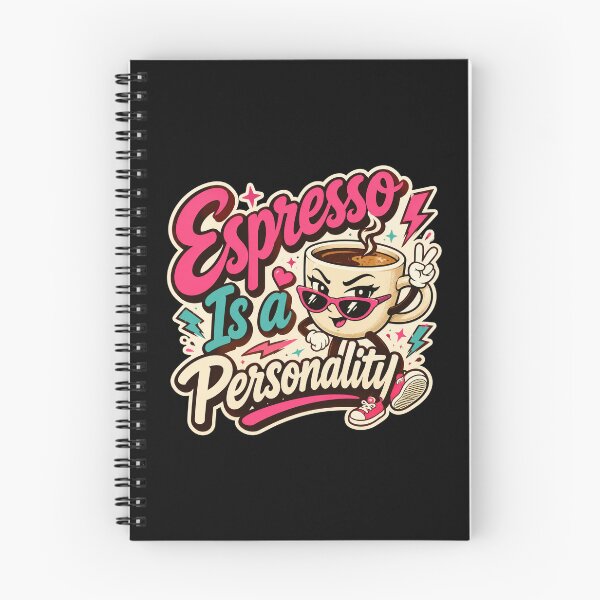 Item preview, Espresso Is a Personality Cute Coffee Sticker designed and sold by Sketchlegacy.