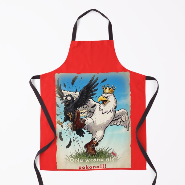 Item preview, The White Eagle Defeats the Crow - Funny Polish Meme Art designed and sold by The store under the battleship :).