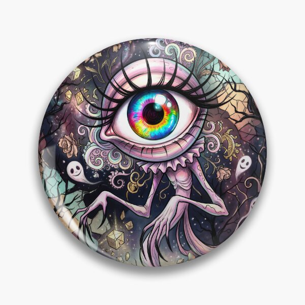 Item preview, One Eyed Creature – Weird Spooky Cute Dreamy Horror designed and sold by QQQueen.