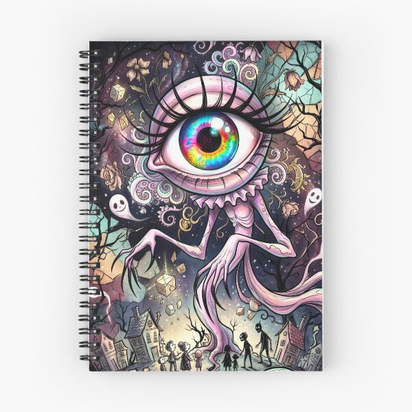 Item preview, One Eyed Creature – Weird Spooky Cute Dreamy Horror designed and sold by QQQueen.