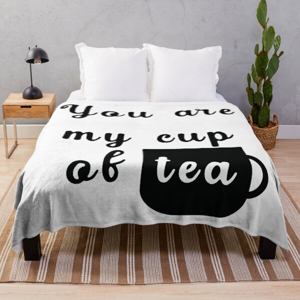 Item preview, You Are My Cup Of Tea Romantic Typography Graphic Design designed and sold by Vision Crafted.