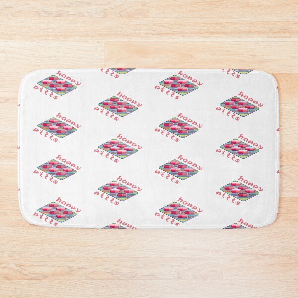 Item preview, Happy Pills RETRO (on White) designed and sold by PawsitiveMum3.