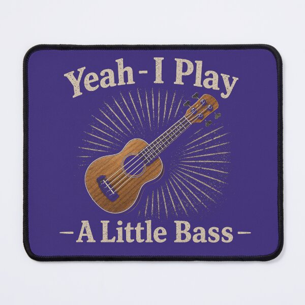 Item preview, Yeah I Play A Little Bass designed and sold by Ukulaliens.