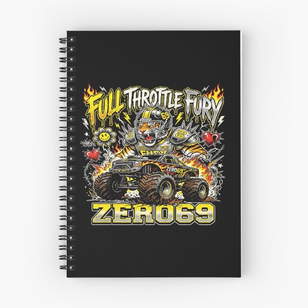 Item preview, Full Throttle Fury Tiger Monster Truck Unique designed and sold by zero69nodaysoff.