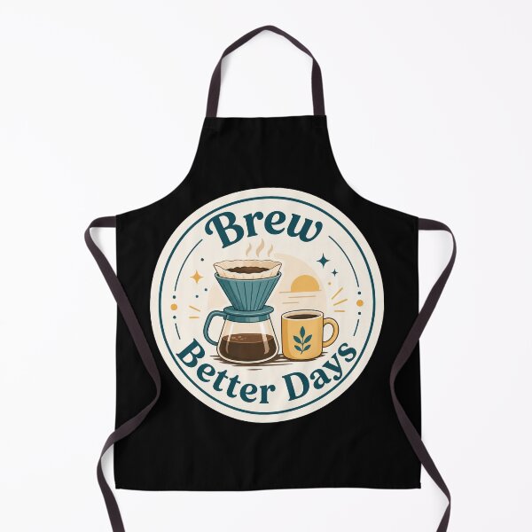 Item preview, Brew Better Days Coffee Badge designed and sold by Sketchlegacy.