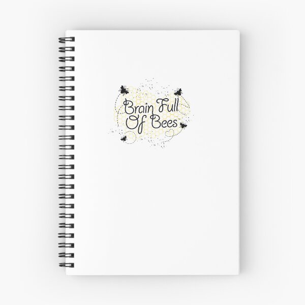 Item preview, Brain Full of Bees | ADHD Neurodivergent Honey Bee Sticker designed and sold by MoonSpellStudio.