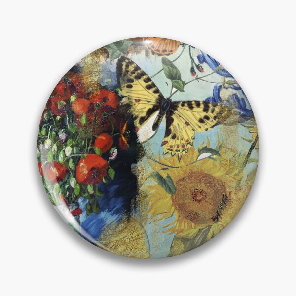 Item preview, Tribute Vintage Floral Paintings Bouquet Collage designed and sold by elenabdesigns.
