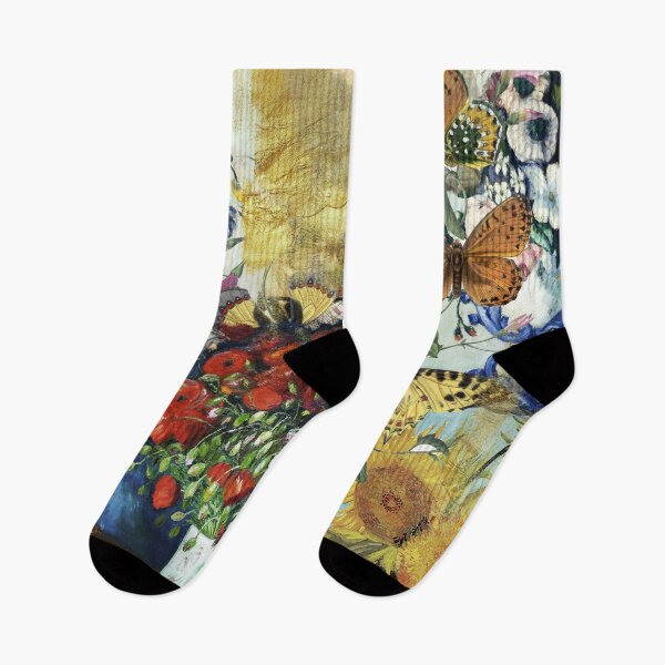 Item preview, Tribute Vintage Floral Paintings Bouquet Collage designed and sold by elenabdesigns.